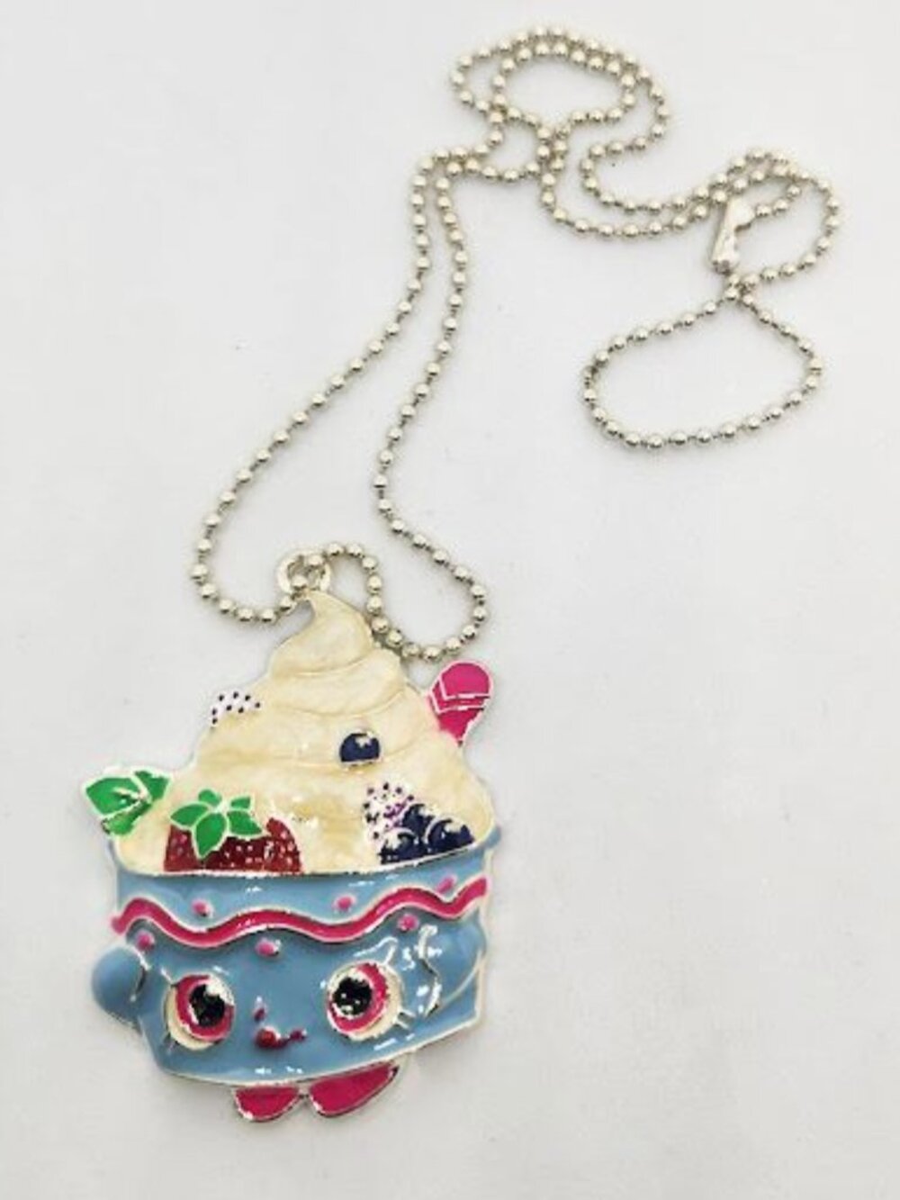 New Shopkins Yo Chi Yogurt necklace
